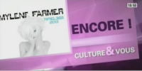 Mylène Farmer Culture & Vous BFMTV 04 décembre 2012