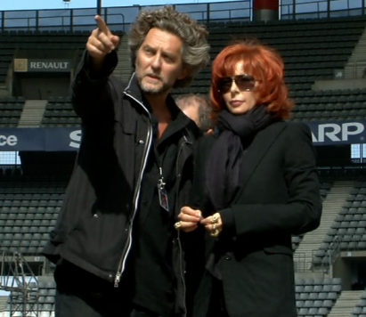 Laurent Boutonnat et Mylène Farmer