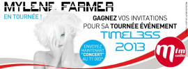 Week-end Mylène Farmer MFM Radio 04 et 05 mai 2013