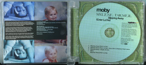 Mylène Farmer Moby Slipping away Crier la vie CD Maxi France 2