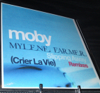 Mylène Farmer Moby Slipping away Crier la vie CD Maxi Promo Grce