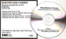 Mylène Farmer Moby Slipping away Crier la vie CD Maxi Promo Grce