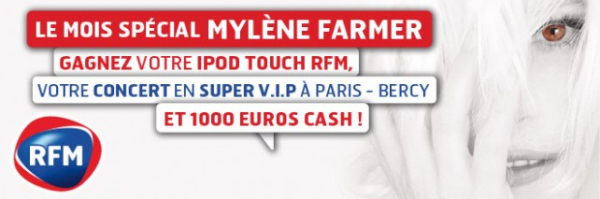 Mois spécial Mylène Farmer RFM