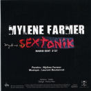 Mylène Farmer Sextonik CD Promo France