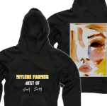 Mylène Farmer 2001.2011 Merchandising Sweat-Shirt Noir Capuche Femme