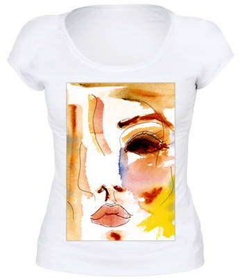 T-Shirt Blanc Femme