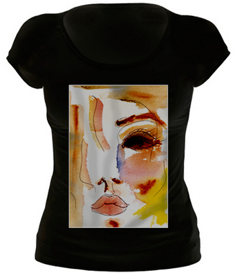 T-Shirt Noir Femme