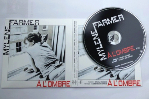 Mylène Farmer À l'ombre CD Promo
