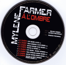 Mylène Farmer À l'ombre CD Promo Remixes