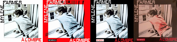 Mylène Farmer À l'ombre Supports commerce