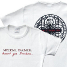 Mylène Farmer Merchandising Avant que l'ombre... à Bercy T-Shirt blanc