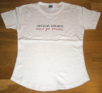 Mylène Farmer Merchandising Avant que l'ombre... à Bercy T-Shirt blanc