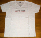 Mylène Farmer Merchandising Avant que l'ombre... à Bercy T-Shirt blanc
