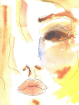 Mylène Farmer Aquarelle 2011