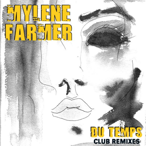 Mylène Farmer CD Promo Du Temps Club Remixes