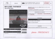 Mylène Farmer Je te dis tout Bon de précommande CD Single