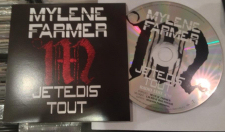 Mylène Farmer Je te dis tout CD Promo