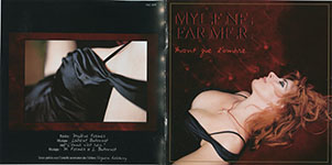 Mylène Farmer Livret Album Avant que l'ombre... CD cristal