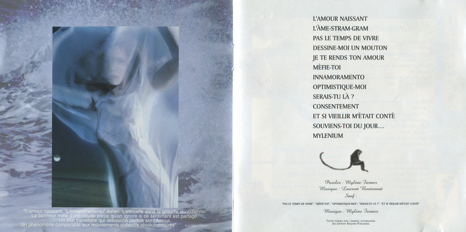 Le temps de l amour. (1999) Innamoramento. 1999 - Innamoramento Mylene Farmer обложка. Mylene Farmer Innamoramento альбом.