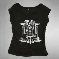 Mylène Farmer Merchandising Tee Shirt Monkey Me Logo Femme