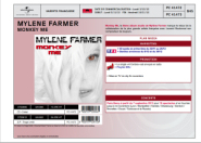 Mylène Farmer Monkey Me Bon de précommande France