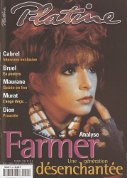 Mylène Farmer Presse Platine Octobre 1999