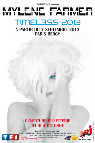 Mylène Farmer - Affiche Timeless 2013