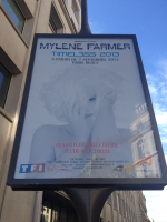 Mylène Farmer Timeless 2013 Campagne d'affichage