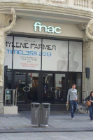 Mylène Farmer Timeless 2013 Affichage Fnac Lyon