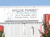 Mylène Farmer Timeless 2013 Affichage Genève