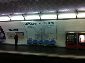 Mylène Farmer Timeless 2013 Campagne d'affichage