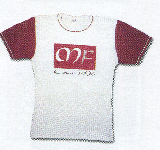 Tour 1996 - T-Shirt Skinny MF Rouge