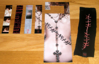 Mylène Farmer Merchandising Tour 2009 Set marque-pages panneau accroche-porte