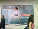 Mylène Farmer Nikaïa Nice Campagne affichage