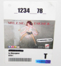 Mylène Farmer Tour 2009 Pass