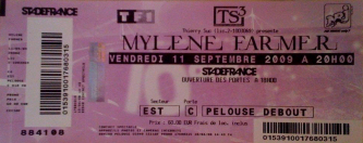 Mylène Farmer Tour 2009 Tickets