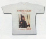 Mylène Farmer Tour 89 Merchandising T-Shirt