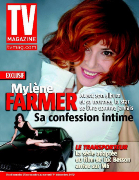 Mylène Farmer TV magazine Une
