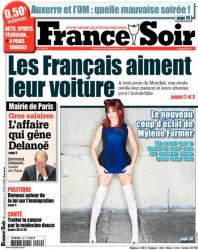 Mylène Farmer Presse France Soir 29 septembre 2010