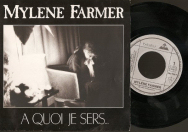 Mylène Farmer &a-quoi-je-sers_45-tours-france