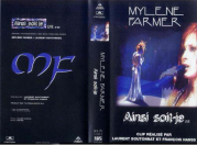 Mylène Farmer Ainsi soit je Live VHS Promo France