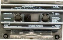 Mylène Farmer Ainsi soit je... Cassette Europe Allemagne