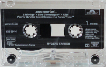 Mylène Farmer Ainsi soit je... Cassette France Second pressage