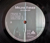 Mylène Farmer En concert Double 33 Tours France