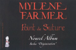Mylène Farmer Point de Suture PLV N°1