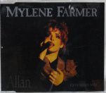Mylène Farmer Allan Live CD Maxi France