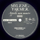 Mylène Farmer Appelle mn numéro Maxi 45 Tours Promo France