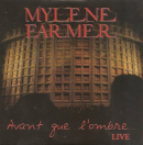 Mylène Farmer Avant que l'ombre... Live CD Promo France