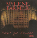 Mylène Farmer Avant que l'ombre Live CD Promo France