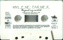 Mylène Farmer & beyond-my-control_cassette-single-france